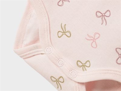 Name It 3-pak body i lyserøde nuancer med sløjfer