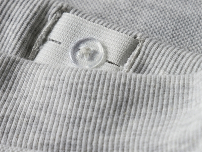 Name It bukser light grey melange med opsmøg og bindesnor