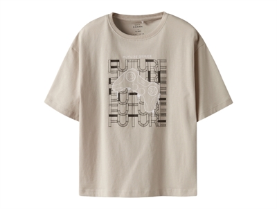 Name It t-shirt i beige nuance med gamer print