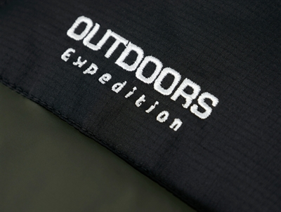 Name It vest grøn med refleksdetaljer og polstring logo detalje