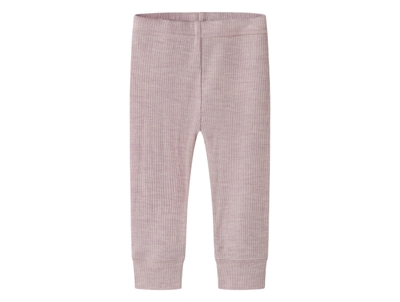 Name It leggings i violet ice i merinould