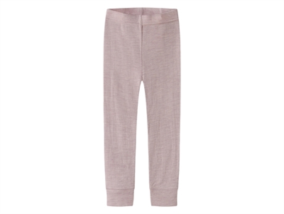 Name It merinould leggings i violet ice forfra