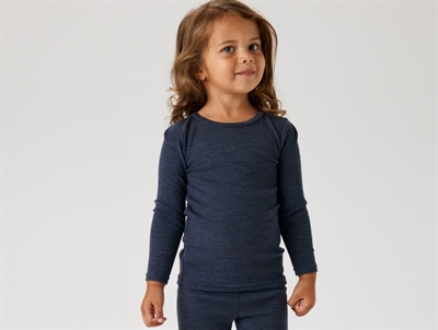 Name It uld bluse ombre blue på barn