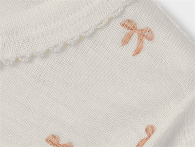 Detalje af Lil\' Atelier bluse i turtledove melange uld modal