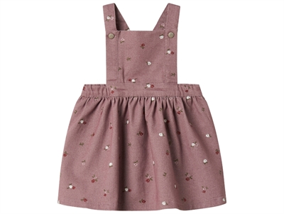 Name It elderberry twill blomstret skirtall