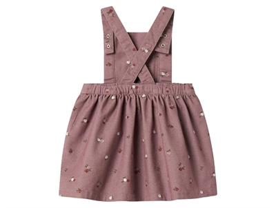 Name It elderberry twill blomstret skirtall