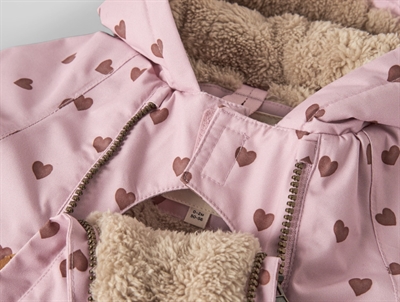Lil\' Atelier flyverdragt zephyr hearts med hjerteprint