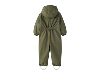 Lil\' Atelier flyverdragt winter moss med fleecefor
