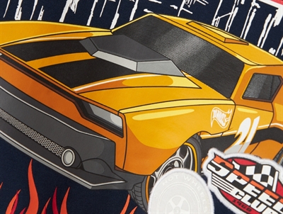 Sweatshirt navy med Hot Wheels print fra Name It