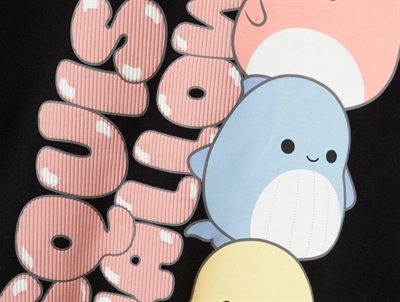 Name It sweatshirt detalje af Squishmallows print i sort nuance