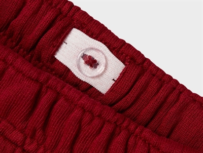 Lil\' Atelier bukser red dahlia med bindesnor