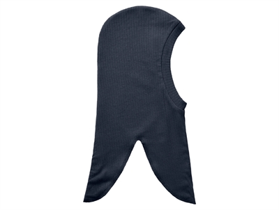 Name It balaklava i dark sapphire ribstrik set fra modsatte side