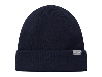 Name It beanie dark sapphire med refleksdetalje