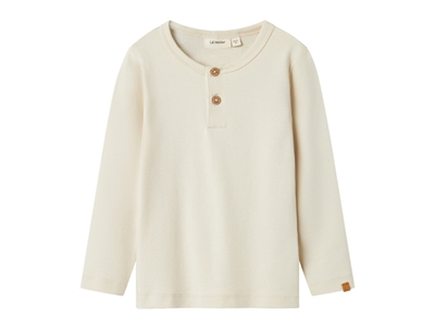 Lil' Atelier bluse turtledove med knapper