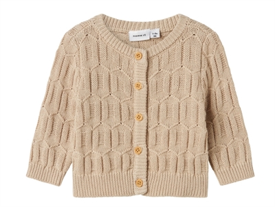 Name It cardigan peyote med strukturstrik