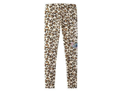 Name It leggings i beige nuance med Stitch print