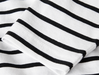 Name It bluse sort med striber