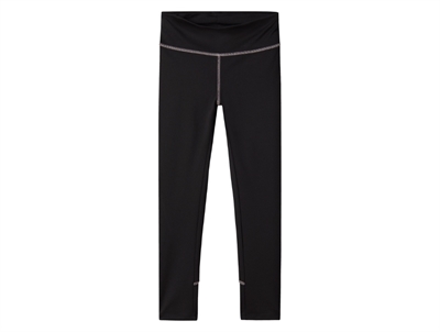 Name It leggings sort med kontrastsyninger