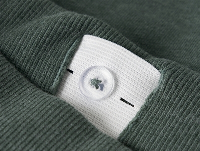 Name It sweatpants detalje af talje i grøn nuance