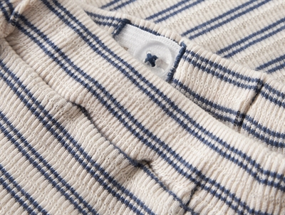 Name It bukser i råhvid nuance detalje med elastik i taljen