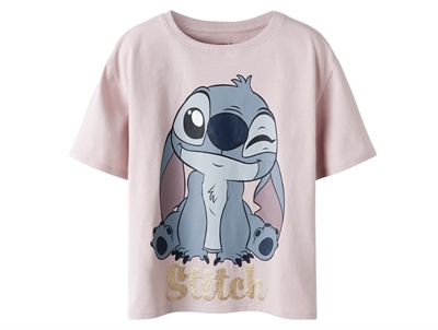 Name It t-shirt burnished lilac med Stitch print