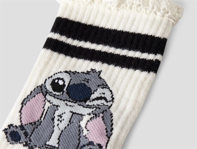 Name It strømper cloud dancer med Stitch