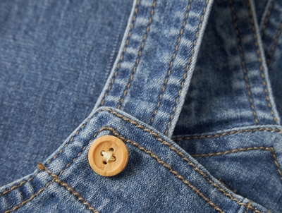 Name It denim overalls shorts i blå nuance detalje med stropper og knap