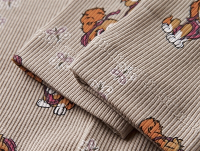 Name It MINI leggings i gråbeige nuance med Paw Patrol print