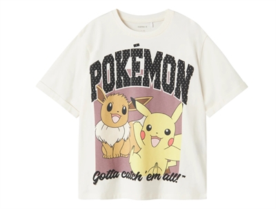 Name It t-shirt cloud dancer med Pokémon print