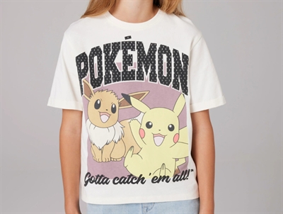 Name It t-shirt cloud dancer med Pokémon print