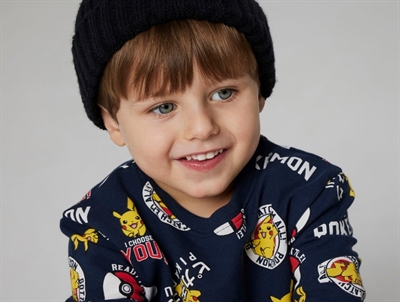 Name It MINI sweatshirt navy med Pokémon print  