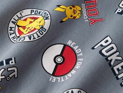 Name It MINI sweatshirt grå med Pikachu print  