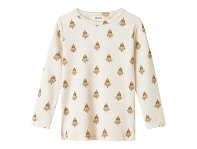 Lil' Atelier MINI top i pastel parchment med klovneprint