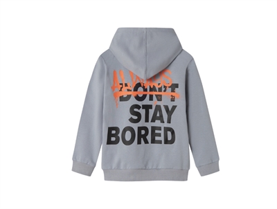 Name It hoodie tradewinds med Bored print