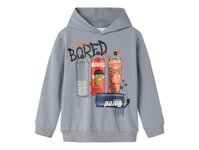Name It hoodie tradewinds med Bored print