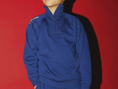 Name It sweatshirt insignia blue med høj hals