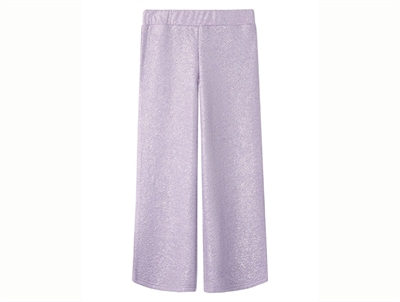 Name It glimmerbukser i lavendula med elastik i taljen