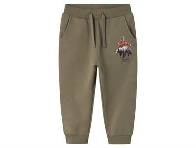 name it mini bukser mermaid med dyrevenner print forside