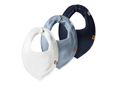 Name It hagesmæk 3-pak i hvid, lyseblå og navy