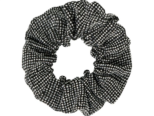 Name It Scrunchie Hårelastik Sølv Med Glitter