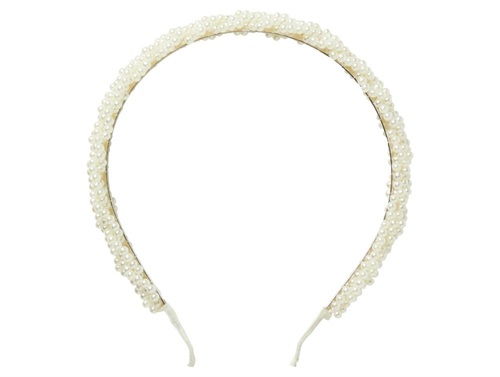 Name It Hårbøjle Cloud Dancer Med Perler