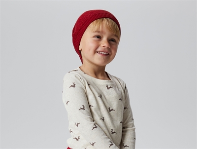 Name It bluse peyote melange med rensdyr print