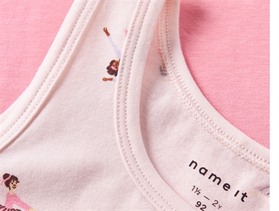 name it undertrøjer i lyserød nuance med ballerina print
