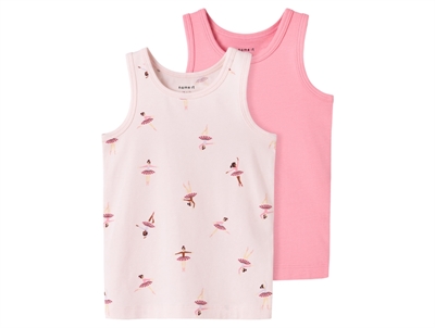 name it undertrøjer i lyserød nuance med ballerina print