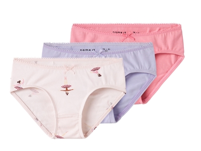 name it trusser i lyserøde og lilla nuancer med sløjfer