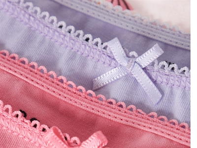 name it trusser i lyserøde og lilla nuancer med sløjfer