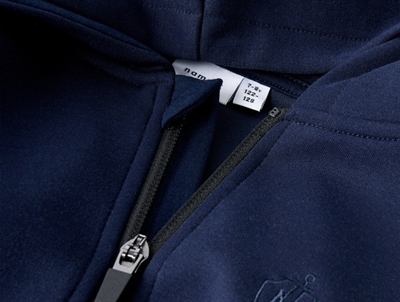 Name It hoodie navy blazer med lynlås