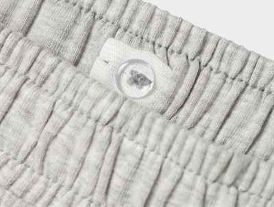 Name It sweatpants light grey melange med straight fit