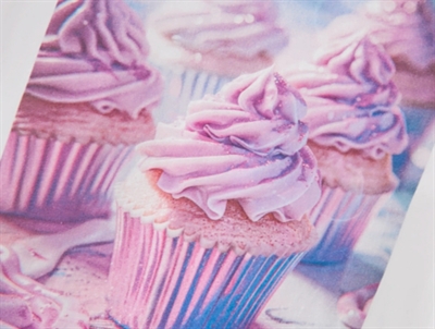 Name It t shirt i hvid med cupcake print