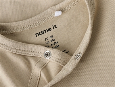 Name It BABY body island fossil med slå-om lukning  